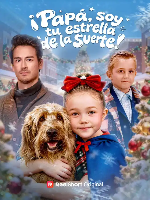 &iexcl;Pap&aacute;, soy tu estrella de la suerte!